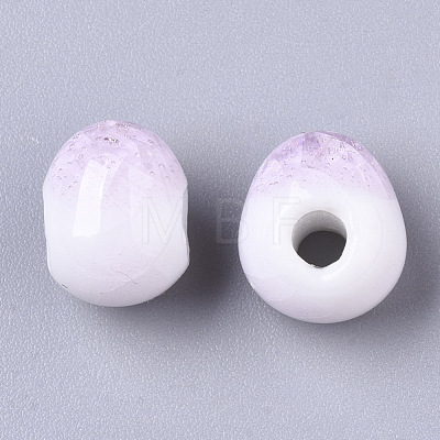 Handmade Porcelain Beads PORC-S498-21B-1