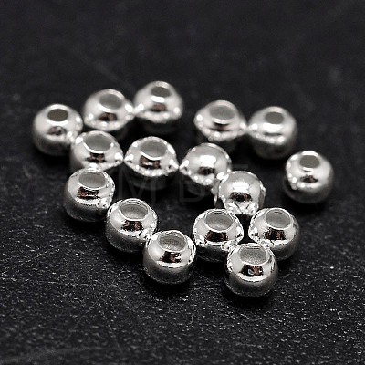 925 Sterling Silver Beads X-STER-F012-01H-1