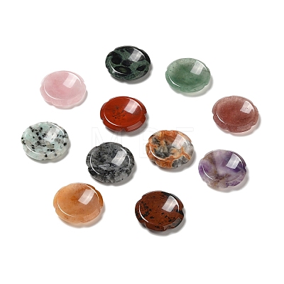 Natural Mixed Worry Stones G-E586-01-1