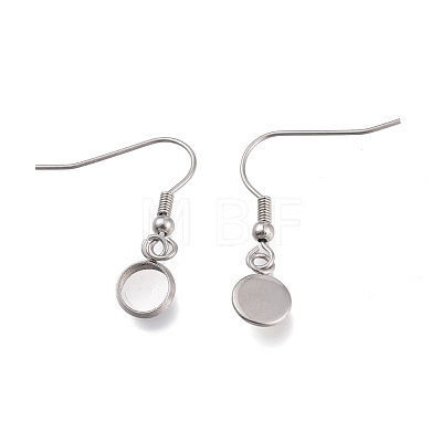 304 Stainless Steel Earring Hooks STAS-H114-07P-1