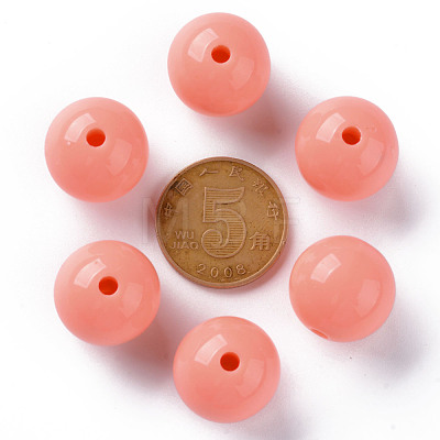 Opaque Acrylic Beads MACR-S370-C16mm-SS2109-1