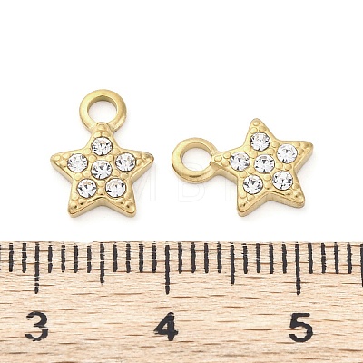 304 Stainless Steel Charms STAS-V003-05G-11-1