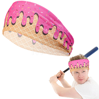 1Pc Polyester Headbands for Women Girls OHAR-CN0001-05B-1