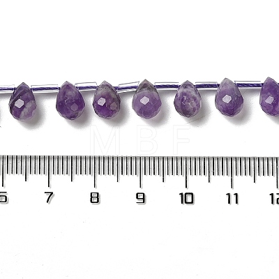 Natural Amethyst Beads Strands G-H297-B09-01-1