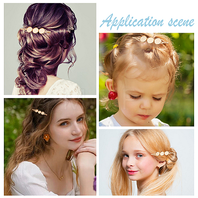 DIY Blank Dome Iron Hair Bobby Pin Making Kits DIY-GO0002-30-1