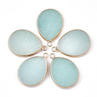 Natural White Jade Pendants G-S344-57F-1