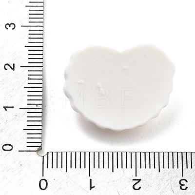 Opauqe Resin Cabochon CRES-I039-01A-1