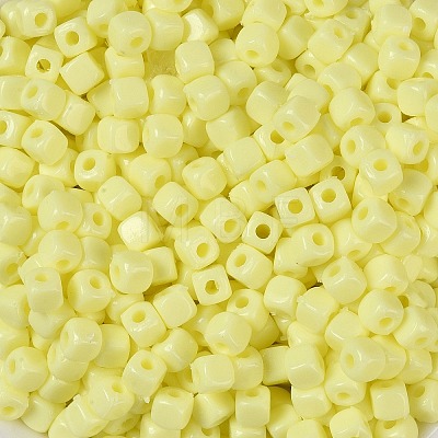 Opaque Acrylic Beads OACR-B025-06E-1