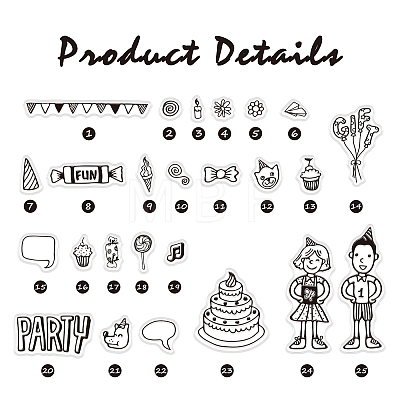 PVC Plastic Stamps DIY-WH0167-56-31-1