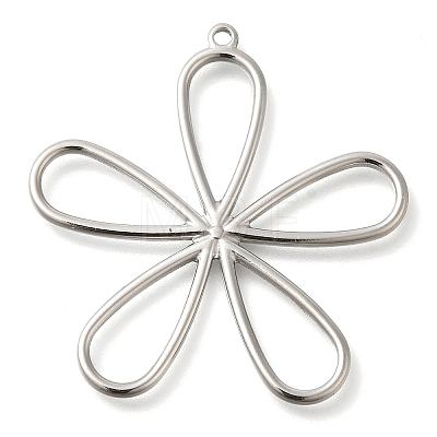 Anti-Tarnish 304 Stainless Steel Pendants STAS-I310-07P-1