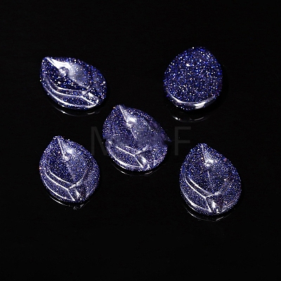 Synthetic Blue Goldstone Display Decorations PW-WG98CD0-10-1