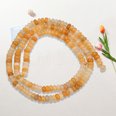 2 Strands Natural Topaz Jade Beads Strands G-PA0001-24B-1