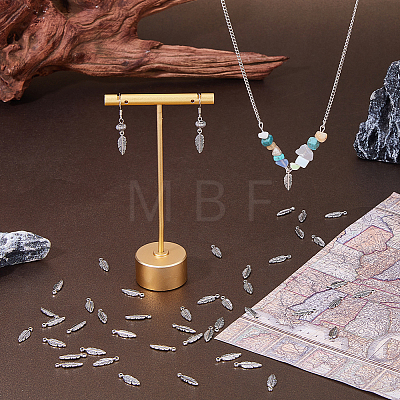 300Pcs Tibetan Style Alloy Pendants TIBEP-DC0001-53-1
