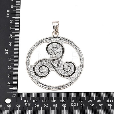 Tibetan Style Alloy Big Pendants FIND-H064-03AS-1