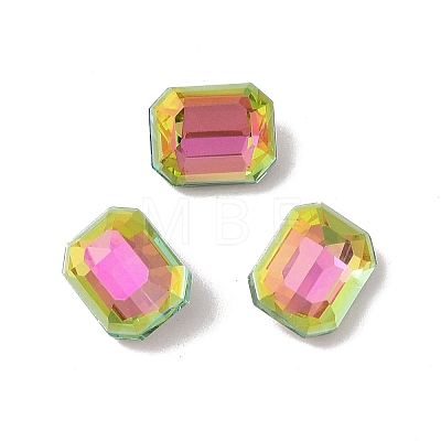 Glass Rhinestone Cabochons RGLA-L029-03A-VRLA-1