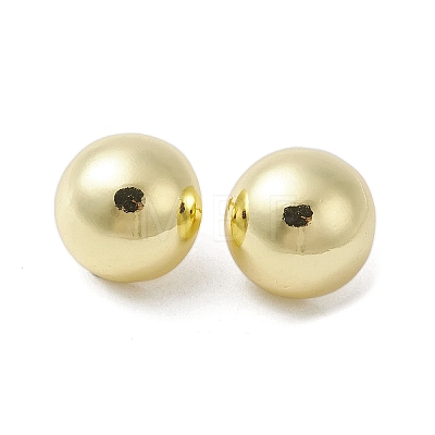 Brass Stud Earrings X-EJEW-M244-07G-1