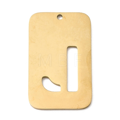 304 Stainless Steel Pendants STAS-D200-01J-G-1