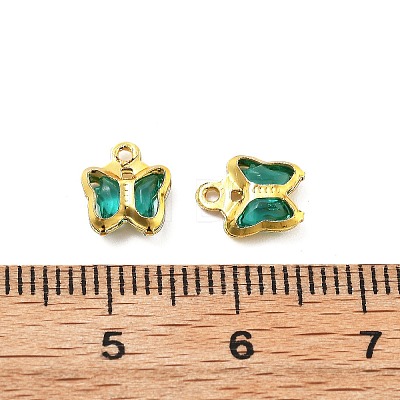 Glass Charms KK-R216-19G-01-1