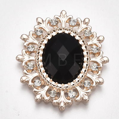 Alloy Cabochons PALLOY-T066-12-1