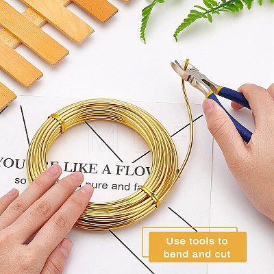 DIY Wire Wrapped Jewelry Kits DIY-BC0011-81F-04-1
