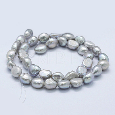 Natural Cultured Freshwater Pearl Beads Strands PEAR-K004-02A-1