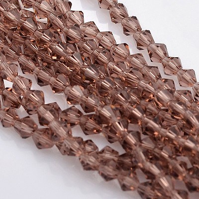 Bicone Glass Beads Strands EGLA-P016-3mm-03-1