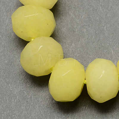 Natural Jade Bead Strands G-R171-2x3mm-M-1
