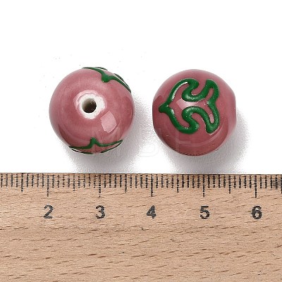 Handmade Porcelain Beads PR-T138-01B-1