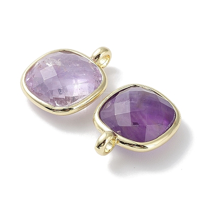 Natural Amethyst Pendants G-G012-09E-02-1