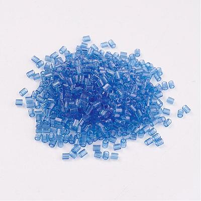 11/0 Two Cut Round Hole Glass Seed Beads SEED-G006-2mm-03B-1