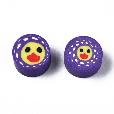 Handmade Polymer Clay Beads CLAY-N008-035A-1