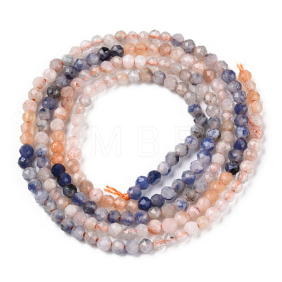 Natural Mixed Gemstone Beads Strands G-D080-A01-03-15-1