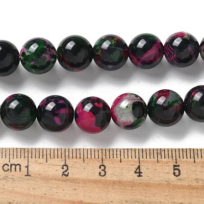 Natural Agate Beads Strands G-NH0001-G12-01-1