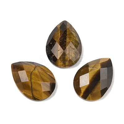 Natural Tiger Eye Cabochons G-C146-04A-1