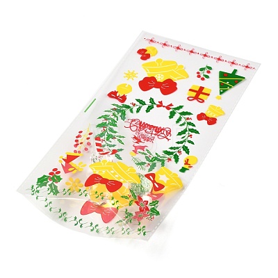 Christmas Theme OPP Plastic Storage Bags ABAG-B003-11-1