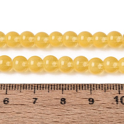 Acrylic Imitation Cat Eye Beads Strands OACR-Q197-01A-16-1