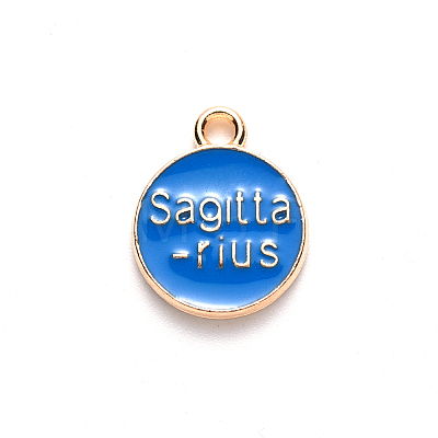 Alloy Enamel Pendants LS-X-ENAM-S124-01B-02F-1