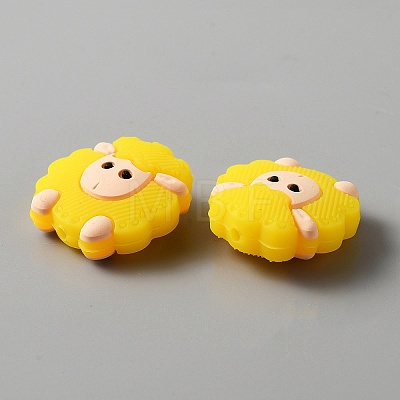 Food Grade Eco-Friendly Silicone Beads SIL-WH0013-21B-1