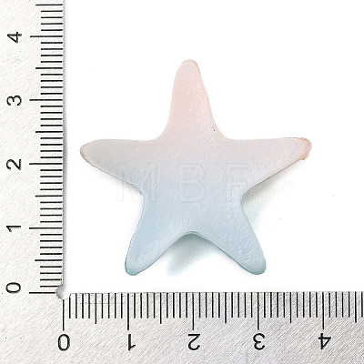 Gradient Color Opaque Resin Decoden Cabochons CRES-P036-01A-01-1