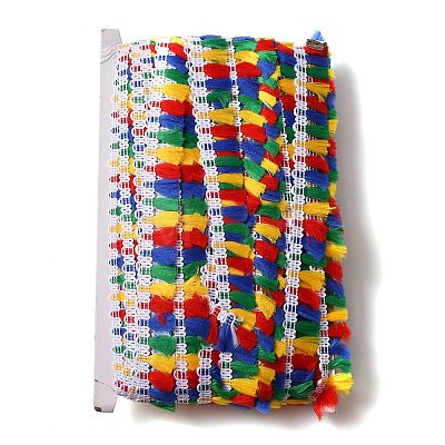 Colorful Polyester Tassel Fringe Trimming OCOR-TAC0021-01B-1