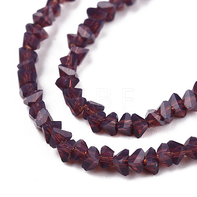 Opaque Solid Color Glass Beads Strands GLAA-N052-01-A07-1