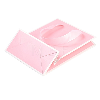 Rectangle Paper Bags with Ribbon Handles CARB-L011-01A-04-1