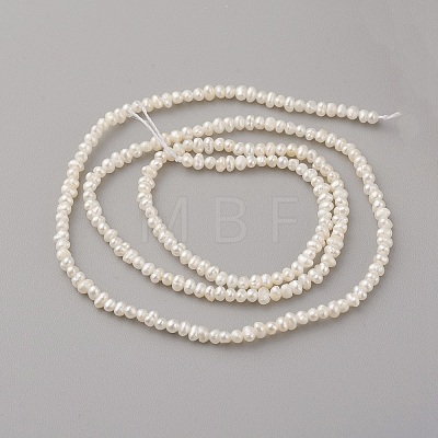 Natural Cultured Freshwater Pearl Beads Strands PEAR-G007-43-01-1