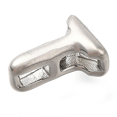 304 Stainless Steel Slide Charms STAS-B075-37P-T-1