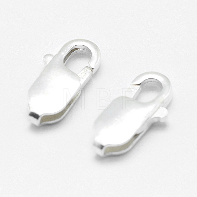 925 Sterling Silver Lobster Claw Clasps STER-G019-03-14mm-1