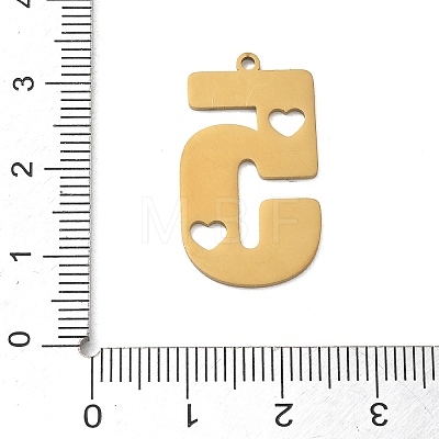 201 Stainless Steel Pendants SA-CBA3D3A-03G-1