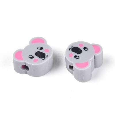 Handmade Polymer Clay Beads CLAY-T023-08-1