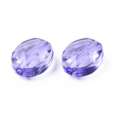 Transparent Acrylic Beads TACR-S154-18A-47-1