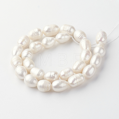 Natural Cultured Freshwater Pearl Beads Strands PEAR-R064-05-1