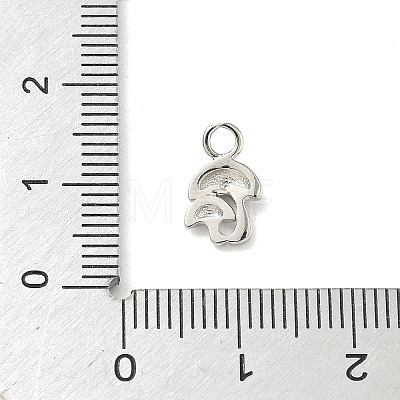 Brass Charms KK-H528-06B-P-1